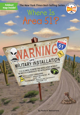 Book cover for Where Is Area 51?