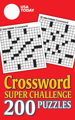 Book cover for USA Today Crossword Super Challenge: 200 Puzzles