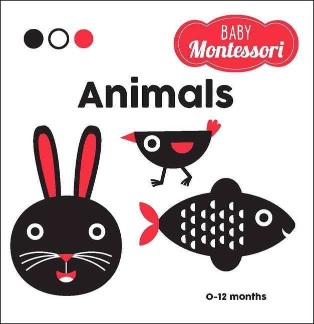 Book cover for Animals: A Baby Montessori Book