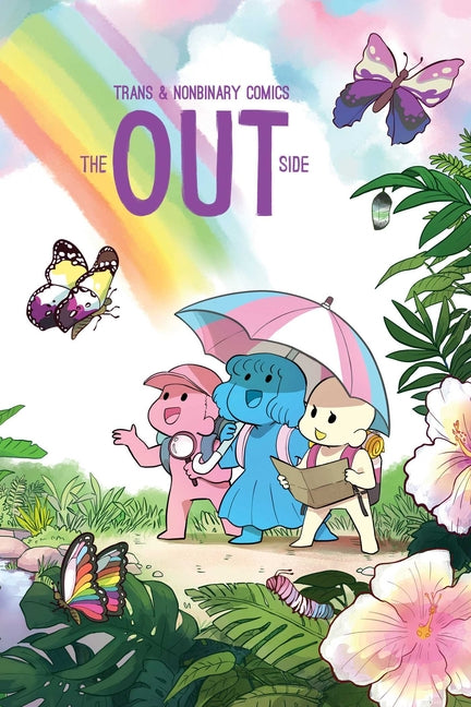 Book cover for Out Side: Trans & Nonbinary Comics