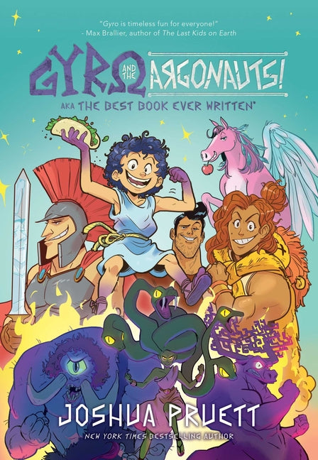 Book cover for Gyro and the Argonauts! Aka the Best Book Ever Written*: *About a Kid Named After a Sandwich Volume 1
