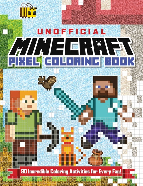 Book cover for Unofficial Minecraft Pixel Coloring Book: Volume 1 Volume 1