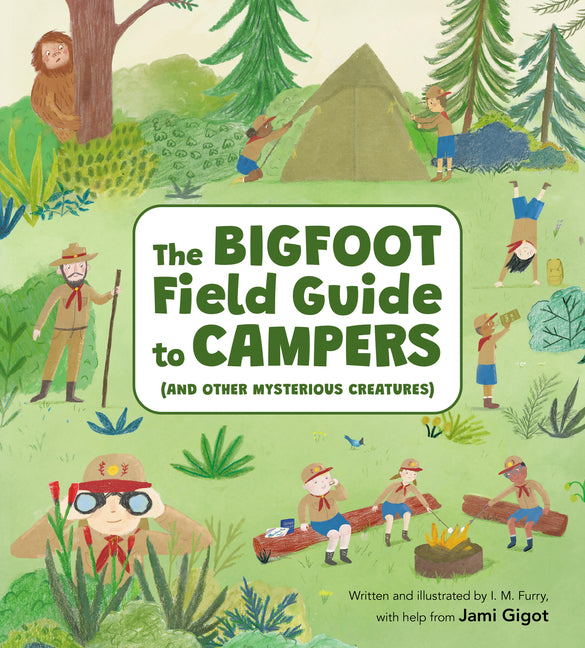 Book cover for Bigfoot Field Guide to Campers: And Other Mysterious Creatures
