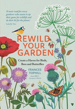 Book cover for Rewild Your Garden: Create a Haven for Birds, Bees and Butterflies
