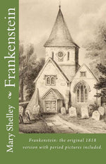 Book cover for Frankenstein