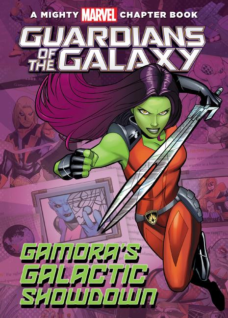 Book cover for Guardians of the Galaxy: Gamora's Galactic Showdown