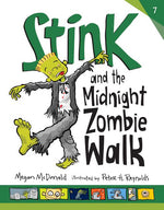 Book cover for Stink and the Midnight Zombie Walk