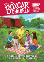 Book cover for The Boxcar Children