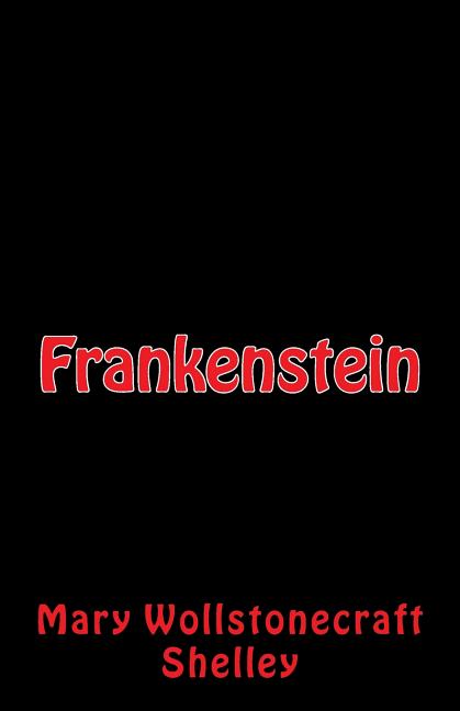 Book cover for Frankenstein