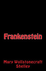 Book cover for Frankenstein