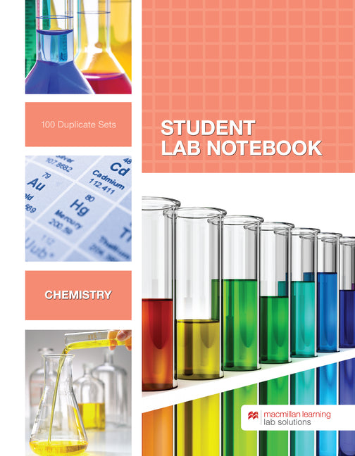 Book cover for Student Lab Notebook: Chemistry - 100 Duplicate Sets