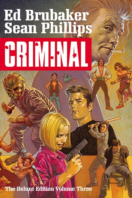 Book cover for Criminal Deluxe Edition Volume 3
