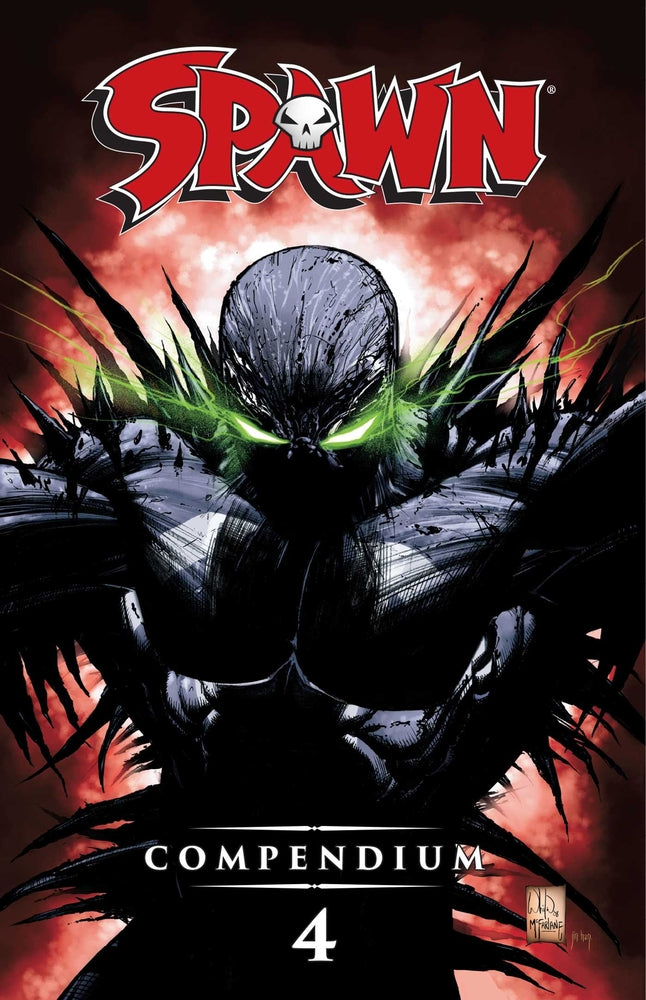 Book cover for Spawn Compendium, Volume 4 Color Edition