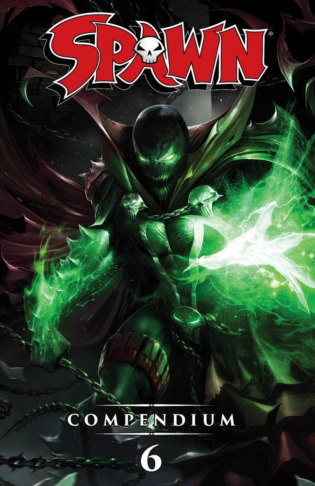 Book cover for Spawn Compendium Volume 6 Color Edition