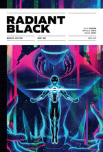 Book cover for Radiant Black Year One Deluxe Hardcover: A Massive-Verse Book