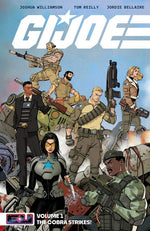 Book cover for G.I. Joe Vol. 1: The Cobra Strikes!