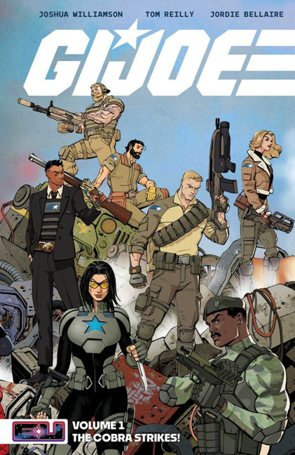 Book cover for G.I. Joe Vol. 1: The Cobra Strikes!