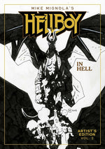 Book cover for Mike Mignola's Hellboy in Hell Book 2 Artist's Edition