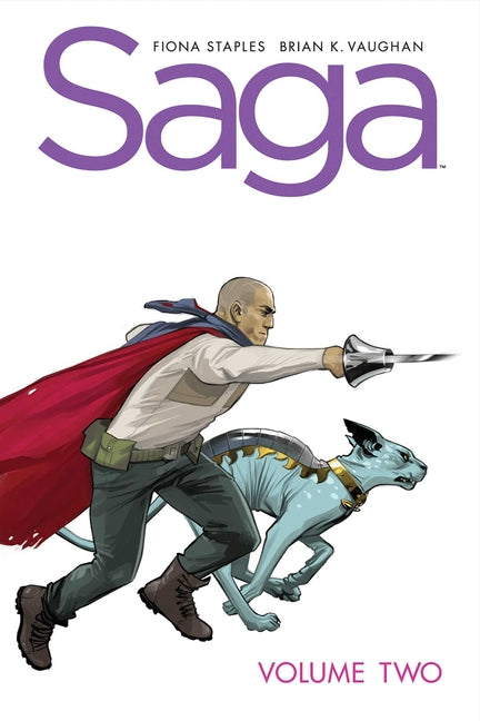 Book cover for Saga Volume 2: New Edition
