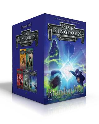 Book cover for Five Kingdoms Complete Collection (Boxed Set): Sky Raiders; Rogue Knight; Crystal Keepers; Death Weavers; Time Jumpers
