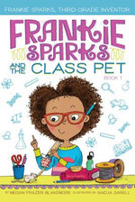 Book cover for Frankie Sparks and the Class Pet