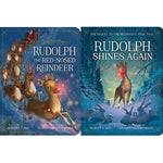 Book cover for Rudolph the Red-Nosed Reindeer a Christmas Collection: Rudolph the Red-Nosed Reindeer; Rudolph Shines Again (Collected Set)