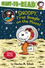 Book cover for Snoopy, First Beagle on the Moon!: Ready-To-Read Level 2