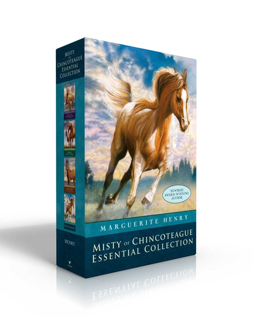 Book cover for Misty of Chincoteague Essential Collection (Boxed Set): Misty of Chincoteague; Stormy, Misty's Foal; Sea Star; Misty's Twilight