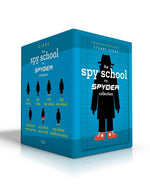 Book cover for The Spy School vs. Spyder Collection (Boxed Set): Spy School; Spy Camp; Evil Spy School; Spy Ski School; Spy School Secret Service; Spy School Goes So