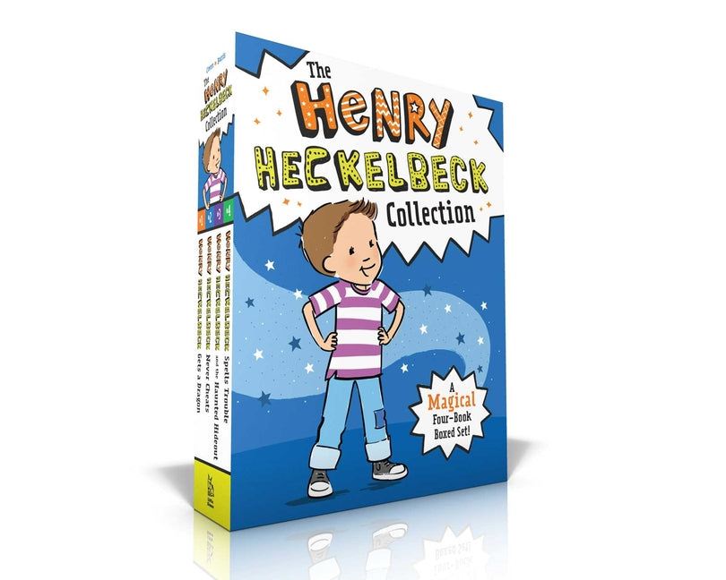 Book cover for The Henry Heckelbeck Collection (Boxed Set): Henry Heckelbeck Gets a Dragon; Henry Heckelbeck Never Cheats; Henry Heckelbeck and the Haunted Hideout;