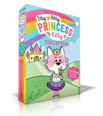 Book cover for The Itty Bitty Princess Kitty Collection (Boxed Set): The Newest Princess; The Royal Ball; The Puppy Prince; Star Showers