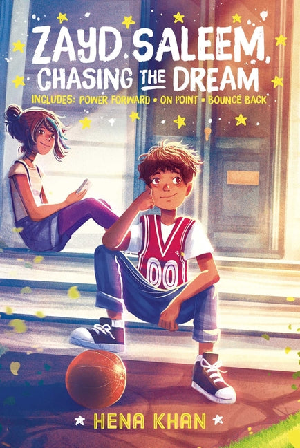 Book cover for Zayd Saleem, Chasing the Dream: Power Forward; On Point; Bounce Back (Bind-Up)