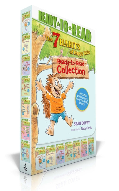 Book cover for The 7 Habits of Happy Kids Ready-To-Read Collection (Boxed Set): Just the Way I Am; When I Grow Up; A Place for Everything; Sammy and the Pecan Pie; L