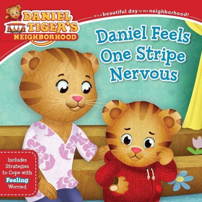 Book cover for Daniel Feels One Stripe Nervous: Includes Strategies to Cope with Feeling Worried