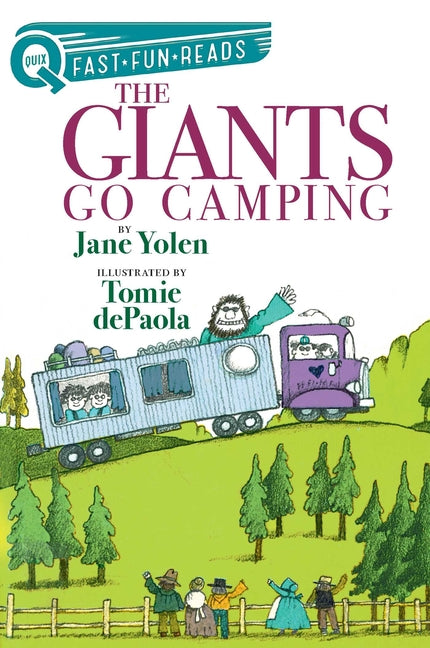 Book cover for Giants Go Camping: A Quix Book