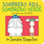 Book cover for Sombrero Azul, Sombrero Verde (Blue Hat, Green Hat)