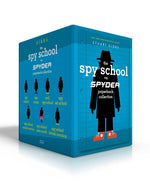 Book cover for The Spy School vs. Spyder Paperback Collection (Boxed Set): Spy School; Spy Camp; Evil Spy School; Spy Ski School; Spy School Secret Service; Spy Scho