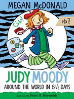 Book cover for Judy Moody: Around the World in 8 1/2 Days