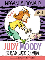 Book cover for Judy Moody and the Bad Luck Charm