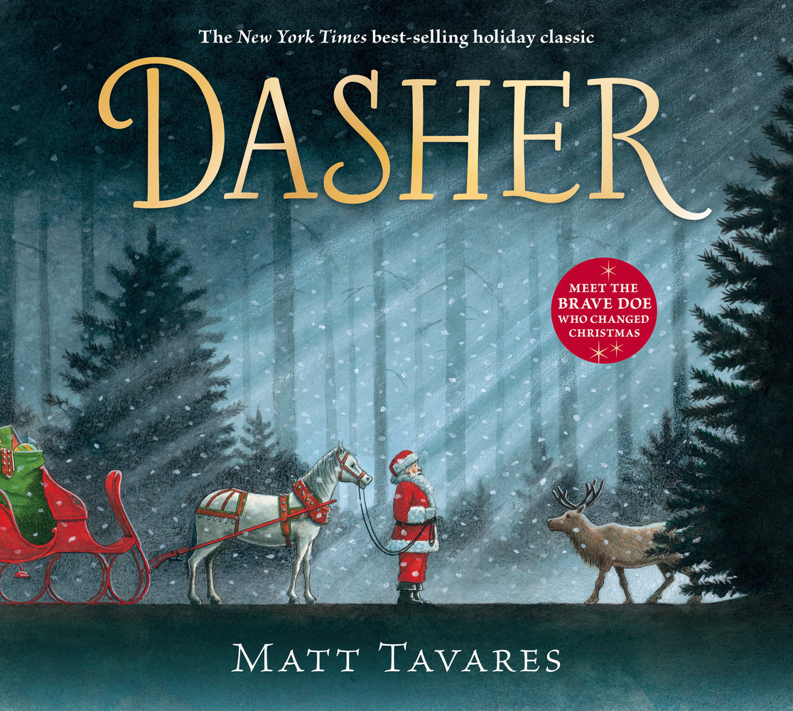 Book cover for Dasher: How a Brave Little Doe Changed Christmas Forever