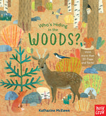 Book cover for Who's Hiding in the Woods?