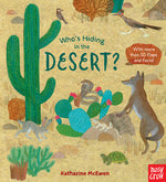 Book cover for Who's Hiding in the Desert?