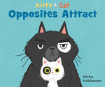 Book cover for Kitty and Cat: Opposites Attract