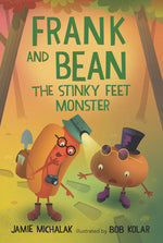 Book cover for Frank and Bean: The Stinky Feet Monster