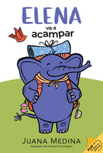 Book cover for Elena Camps/Elena Va a Acampar: A Dual Edition Flip Book