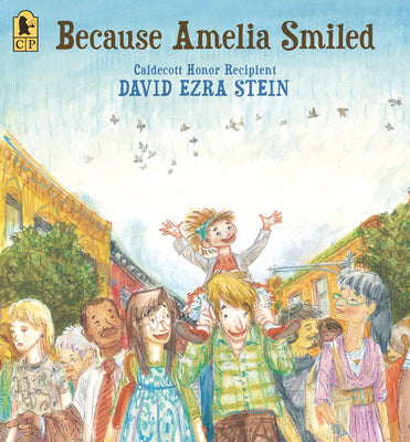 Book cover for Because Amelia Smiled