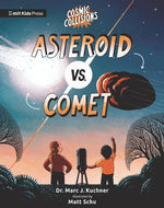 Book cover for Cosmic Collisions: Asteroid vs. Comet