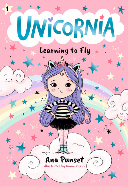 Book cover for Unicornia: Learning to Fly