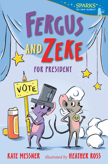 Book cover for Fergus and Zeke for President