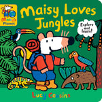 Book cover for Maisy Loves Jungles: A Maisy's Planet Book